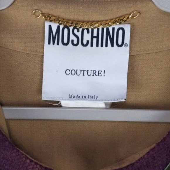 MOSCHINO COUTURE *100% Virgin Wool*  Longline Cardigan - Picture 3 of 6